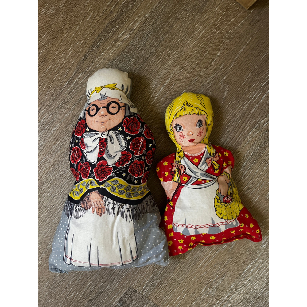 Girls Unbranded Dolls & Accessories One Size Red Yellow Fabric Dolls